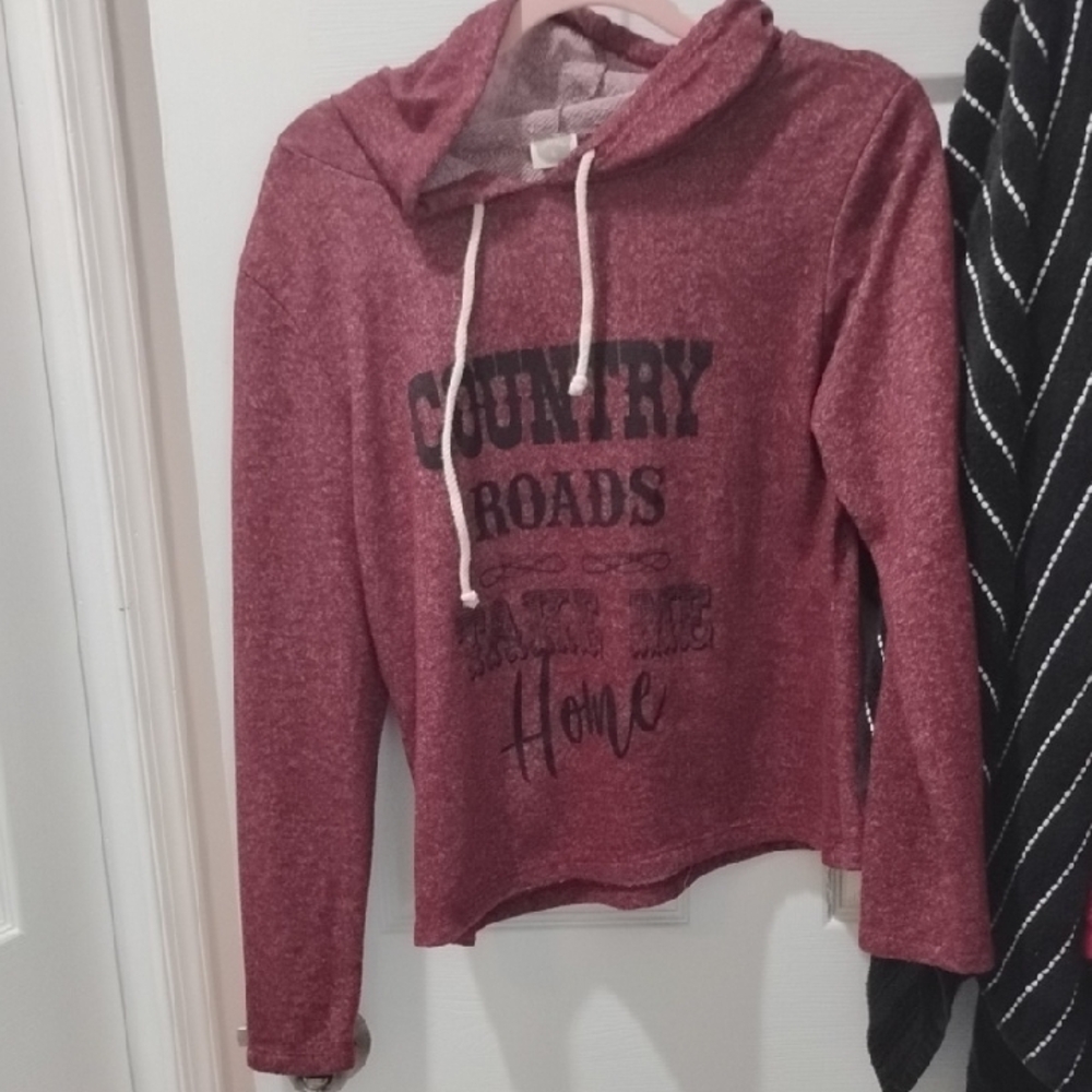 Country Roads Red Hoodie
